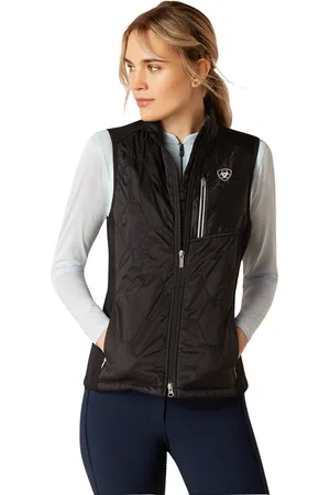 Ariat Mouwloze paardrijjacket voor dames Fusion Insulated