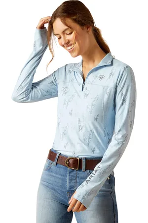Ariat Dames paardrijdshirt 1/4 rits Lowell 3.0