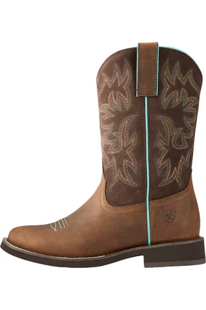 Ariat Leren westernlaarzen voor dames Delilah Round Toe