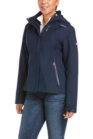 Ariat Vrouwelijke waterdichte jas met capuchon Coastal H2O