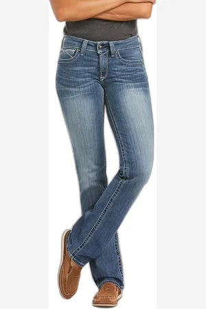 Ariat Rechte jeans voor dames R.E.A.L. Icon