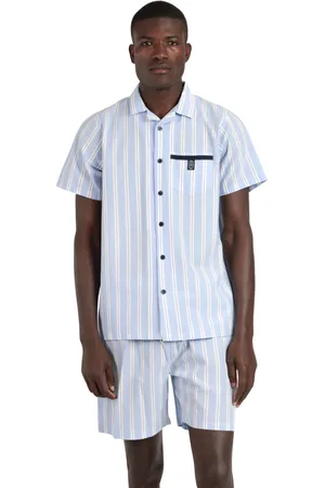Admas Gestreepte open pyjama Classic