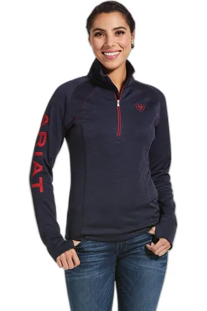 Ariat Dames sweatshirt met 1/2 rits Tek Team