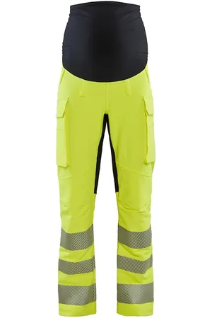 BLAKLADER Dameszwangerschapsbroek 4d met hoge zichtbaarheid en stretch