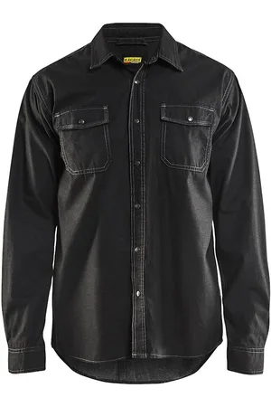 BLAKLADER Denim overhemd