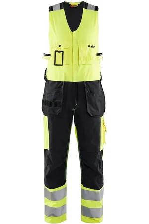 BLAKLADER Mouwloze overall met hoge zichtbaarheid