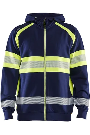 BLAKLADER Zichtbaar sweatshirt met capuchon