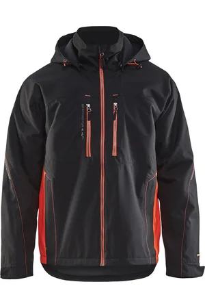 BLAKLADER Lichtgewicht, gevoerd hardshell waterdicht jack