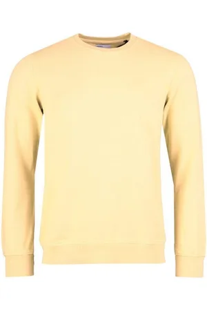 Colorful Standard Sweatshirt ronde hals Classic Organic soft yellow