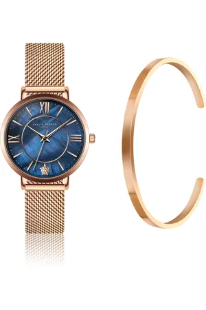 Amelia Parker Dameshorloge en armband Petite Blue