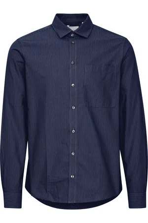 Casual Friday Gestreept oxford overhemd Anton