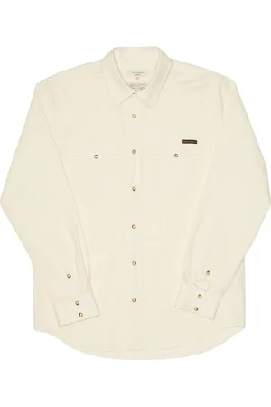 Nudie Jeans Shirt met lange mouwen George Chambray Western
