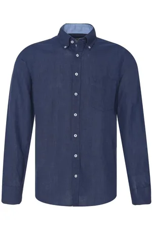 Campbell Overhemd 91756 | Donkerblauw