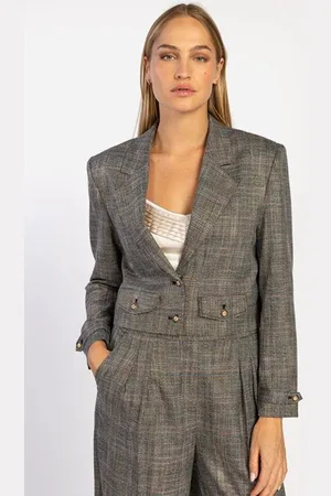 Aaiko Jacket Ines Tweed | Grey