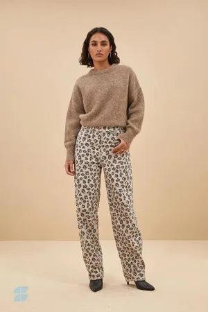 BY-BAR Broek lew cheetah | cheetah print