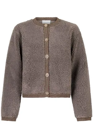 Neo Noir Limo Fluffy Knit Cardigan