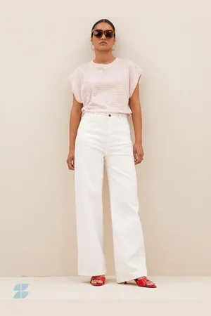 BY-BAR Mason small flame stripe top | Rose