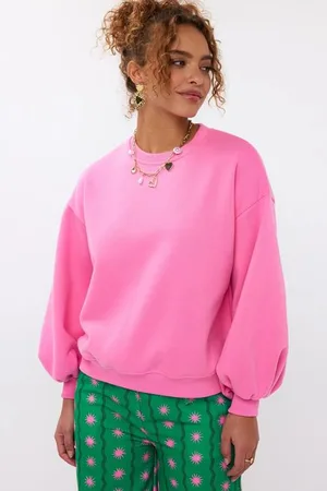 Ydence Sweater Floral | Pink