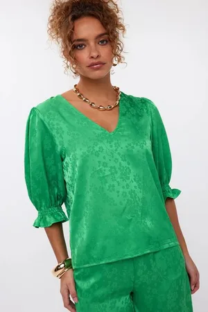 Ydence Top Romilly | Green