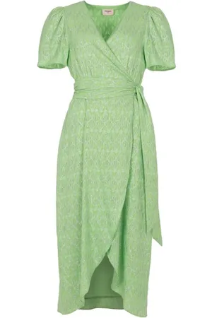 FREEBIRD Jurk Blossom Ss Wv-Lurex-Vis-25-1