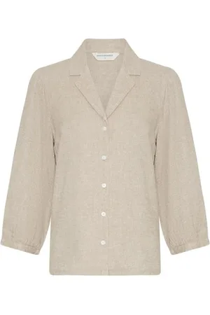 Moss Copenhagen MSCH Pennie Ginia Shirt | Sand