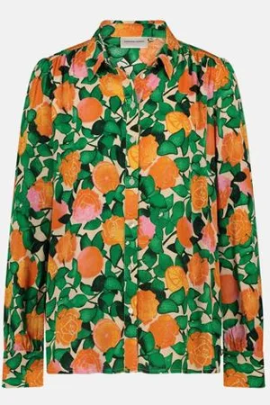 Fabienne Chapot Blouse Coco | Green/Jus