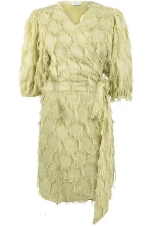 Aaiko Jurk FLORICA FRINGE PES 482