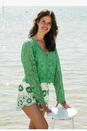 Fabienne Chapot Top Sardou | Green Apple