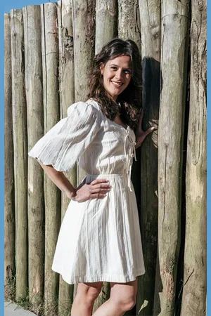 Fabienne Chapot Rory Dress | Cosy white