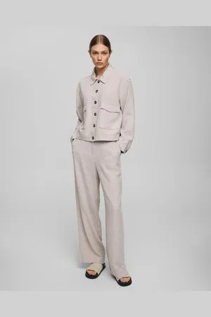 Moss Copenhagen MSCH Pennie Ginia Pants | Sand