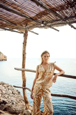Tramontana Blouse Summer Safari