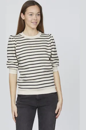 SisterS point SistersPoint NEW.PEVA-PUFF.SS Black/stripe