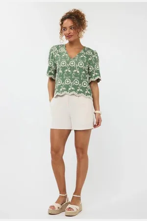 Ydence Top Petra | Green