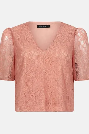 Ydence Top Josephine | Salmon