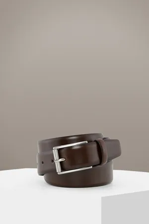 Strellson Leren riem, donkerbruin