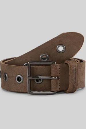Strellson Leren riem, donkerbruin