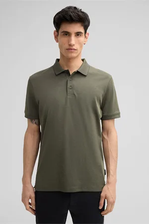 Strellson Polo Edgar, olijfgroen