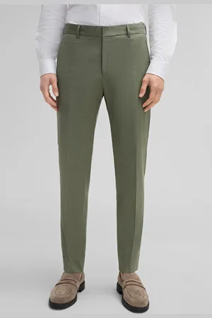 Strellson Combinatiepantalon Kyle, donkergroen