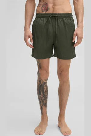 Strellson Nylon zwemshort Boas, olijfgroen
