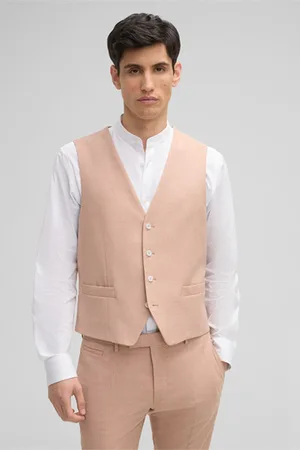 Strellson Gilet Gyl, abrikoos gemêleerd