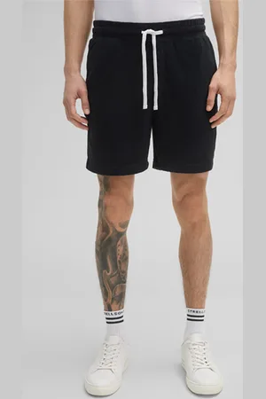 Strellson Short Joseph, marineblauwe badstof