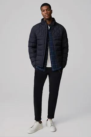 Strellson Clason Fused gewatteerd jack, donkerblauw