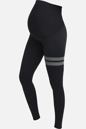 Rib Seamless Maternity Leggings