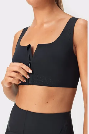 Stronger Lasercut Zip Sport Bh