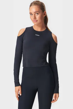 Stronger Cut-Out Shoulder Top