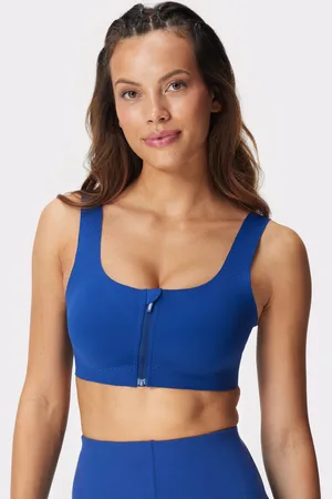 Stronger Lasercut Zip Sport Bh