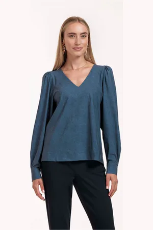 Studio Anneloes Les denim top - - 94828