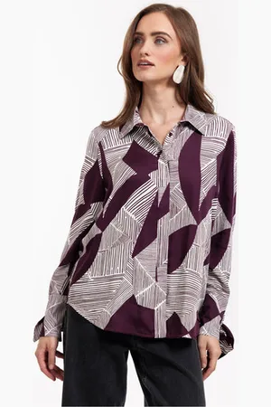 Studio Anneloes Dana flower stripe blouse - - 12006