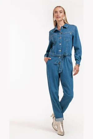 Studio Anneloes Ariane denim jumpsuit - - 12020