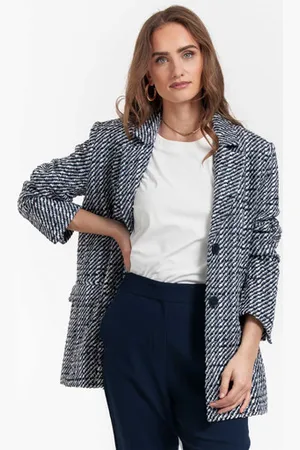 Studio Anneloes Sofie tweed blazer - - 11957
